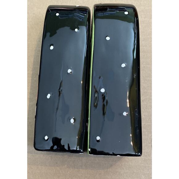 Salt and Pepper Shakers POP ART, Joanne Delomba With Love, Kissing Lips Vintage - Picture 3 of 11